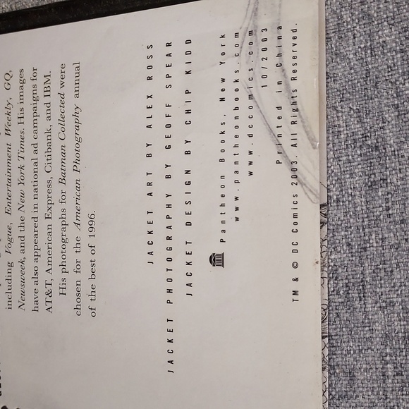 Mythology The DC Comics Art of Alex Ross Chip Kidd Geoff Spear 2003 Table Book - Picture 7 of 16